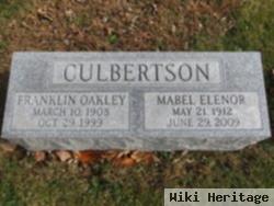 Mabel Elenor Culbertson