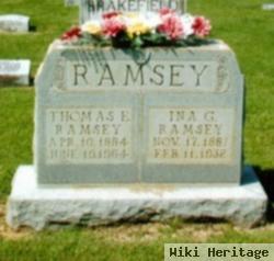 Thomas E Ramsey