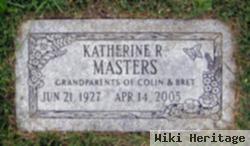 Katherine R "katie" Shofe Masters