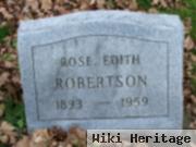 Rose Edith Robertson