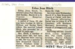 Edna Jean Alkire Hitch