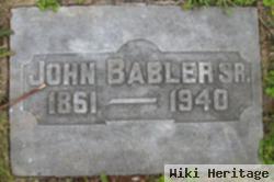 John Babler, Sr