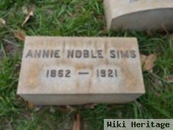 Annie Noble Sims