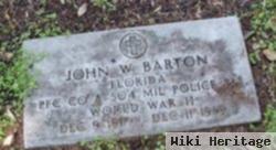 John W Barton