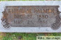 Willie M. Palmer
