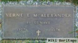 Verne Edwin Mcalexander