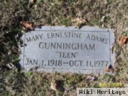 Mary Ernestine Adams Cunningham