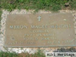 Myron Magee Wright