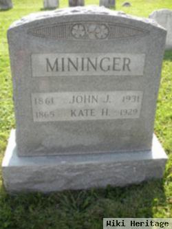 John J Mininger