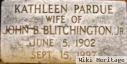 Kathleen Pardue Blitchington