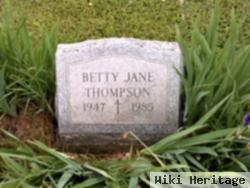 Betty Jane Thompson