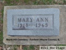 Mary Ann Creighton