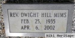 Rev Dwight Hill Mims