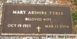 Mary Abshire Tyree