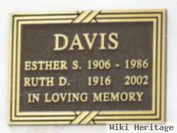 Ruth D. Davis