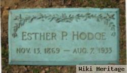 Esther P Hodge