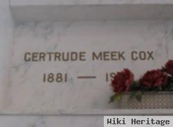 Gertrude Meek Cox