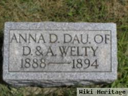 Anna D Welty