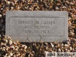 Bernice Mcreynolds Cassen