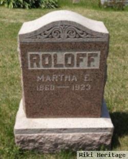 Martha E. Spires Roloff