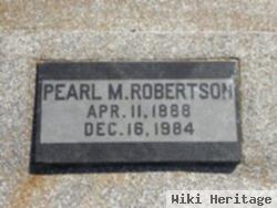 Pearl M. Robertson