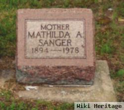 Mathilda Antonia "tillie" Stanislowski Sanger