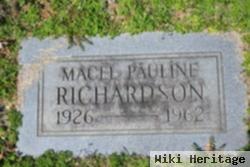 Macel Pauline Richardson