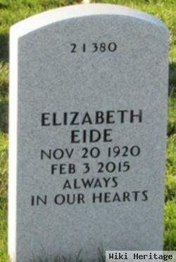 Elizabeth Mae "betty" Lydiatt Eide