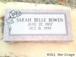 Sarah Belle Bowen