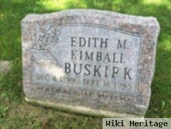 Edith M. Kimball Buskirk