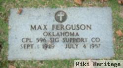 Corp Max Ferguson
