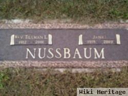 Rev Tillman L. Nussbaum