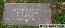 Lester E. "irish" Bacon