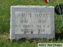 Ivan Edison Hayes