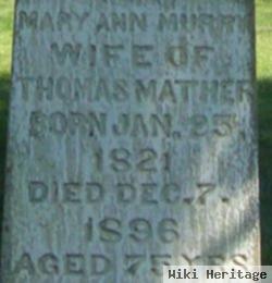 Mary Ann Murry Mather