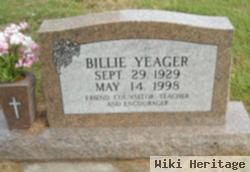 Billie E Yeager