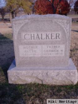 George W Chalker