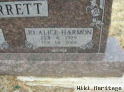 Jo Alice Harmon Garrett