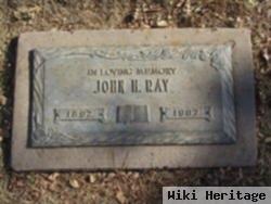 John H. "hardy" Ray, I