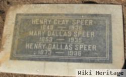 Mary Dallas Speer