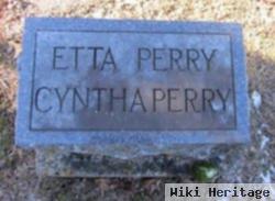 Cyntha Perry