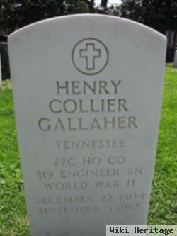 Henry Collier Gallaher
