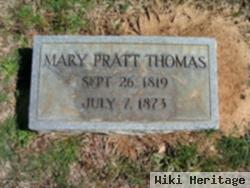 Mary "polly" Pratt Thomas