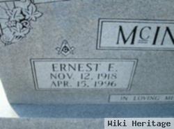 Ernest E Mcintyre
