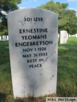 Ernestine Yeomans Engebretson