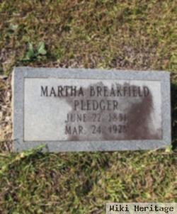 Mary A. W. Brakefield Pledger