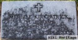 Merle E. Kirkpatrick