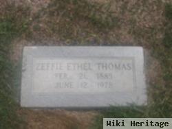 Zeffie Ethel Long Thomas