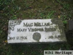 Mary Virginia Fister Macmillan