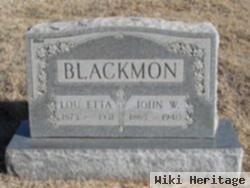 Lou Etta Blackmon